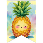 Happy Pineapple Bunting Banner for Birthday (Eerste vlag)
