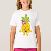 Happy Pineapple Homeschool is Cool T-shirt (Voorkant)
