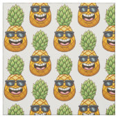 Happy Pineapple Stof (Swatch)