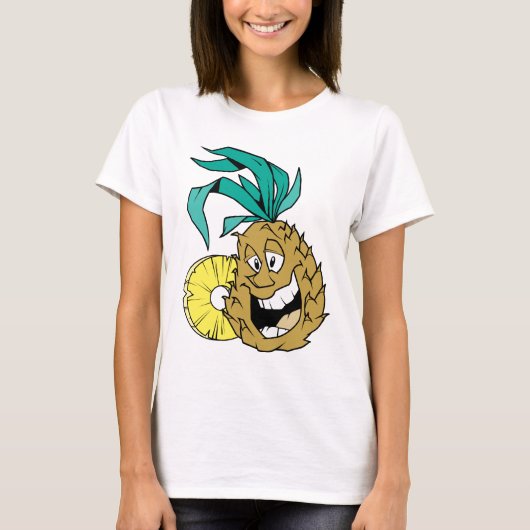 Happy Pineapple T-shirt (Voorkant)