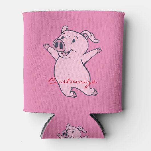 Happy Pink Jumping Thunder_Cove Blikjeskoeler (Voorkant)