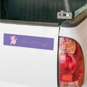 Happy Pink Jumping Thunder_Cove Bumpersticker (Op Truck)