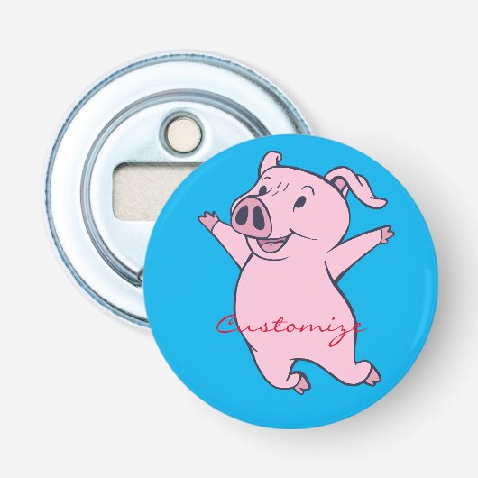 Happy Pink Jumping Thunder_Cove Button Flesopener (Voorkant)