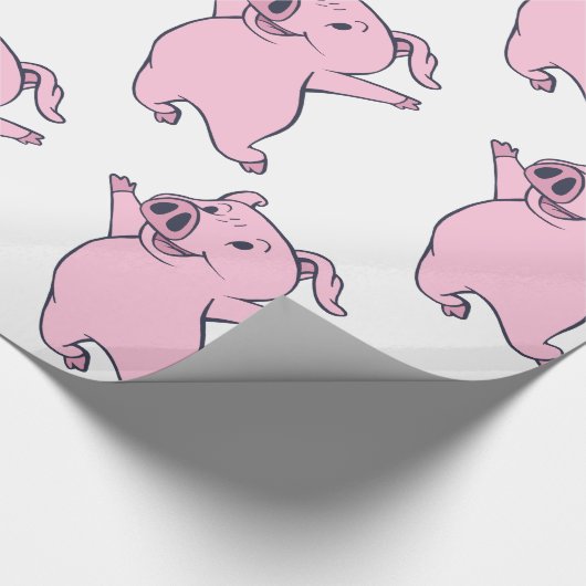 Happy Pink Jumping Thunder_Cove Cadeaupapier (Hoek)