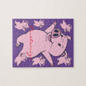 Happy Pink Jumping Thunder_Cove Legpuzzel (Horizontaal)