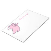 Happy Pink Jumping Thunder_Cove Notitieblok (Schuin)