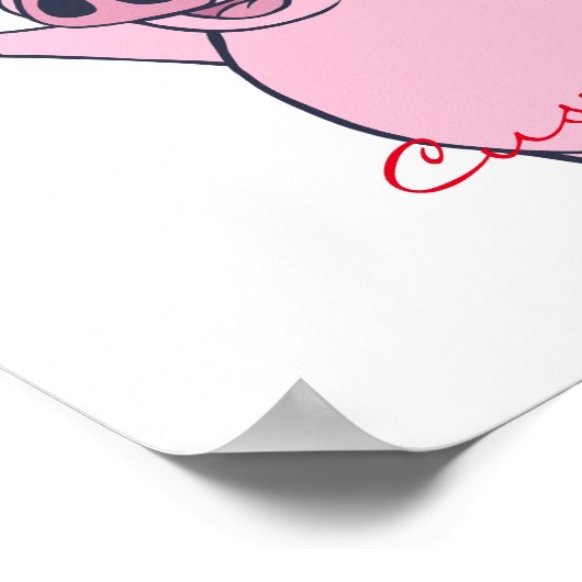 Happy Pink Jumping Thunder_Cove Poster (Hoek)