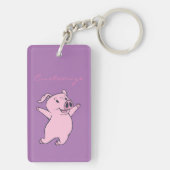 Happy Pink Jumping Thunder_Cove Sleutelhanger (achterkant)