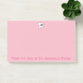Happy Pink Tooth en Brush Post-it® Notes (Kantoor)