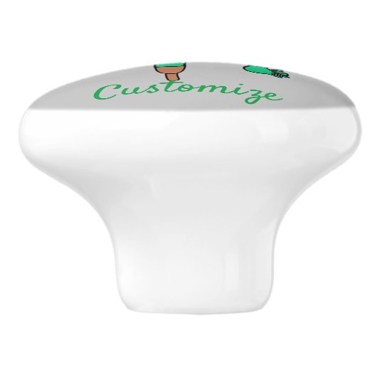 Happy Pirate Frog Day Thunder_Cove Keramische Knop (Zijkant)