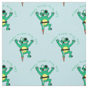 Happy Pirate Frog Day Thunder_Cove Stof