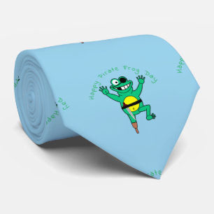 Happy Pirate Frog Day Thunder_Cove Stropdas