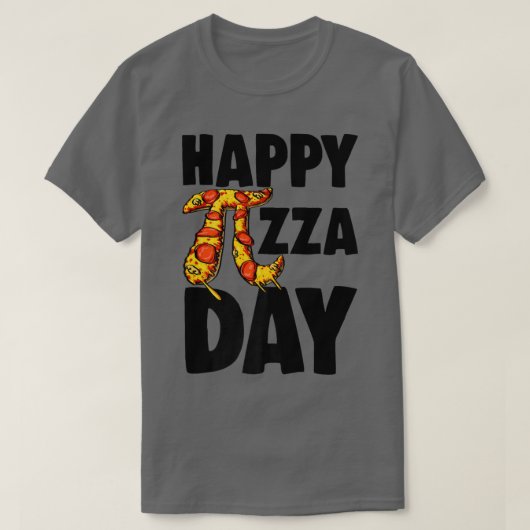 Happy Pizza Dag 3 T-shirt (Design voorkant)