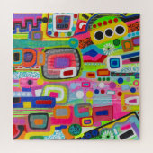 Happy Place 20 x 20 puzzel (Horizontaal)