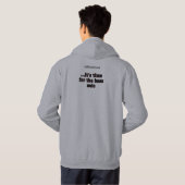 Happy Place Bass Solo Hoodie (Achterkant volledig)