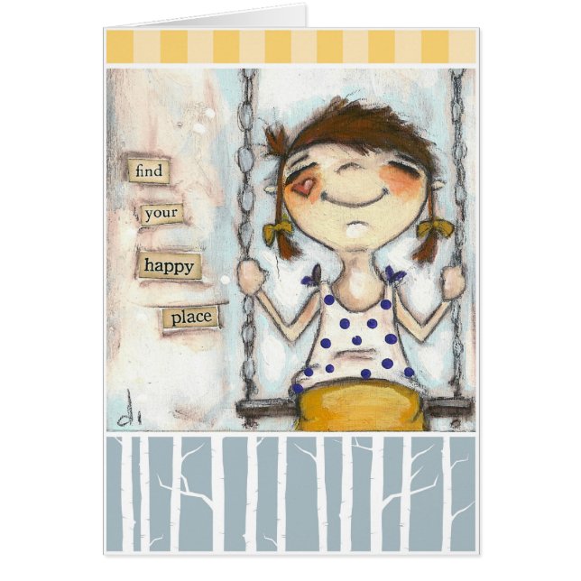 Happy Place - Blank binnen (Voorkant)