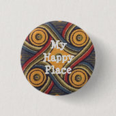 Happy Place Button (Voorkant)