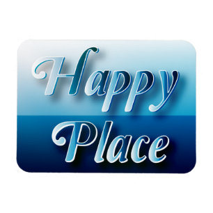 Happy Place Cruise Cabine Home Stateroom Decor Magneet
