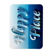 Happy Place Cruise Cabine Home Stateroom Decor Magneet (Verticaal)