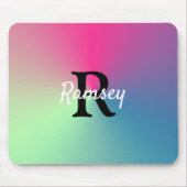 'Happy Place' kleurweergave Muismat (Voorkant)