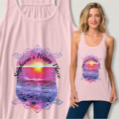 Happy Place Mexico Sunset 0909 Tanktop