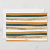 Happy Place Modern Snow Wereldbol - Kerstfoto Feestdagenkaart (Achterkant)