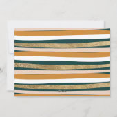 Happy Place Modern Snow Wereldbol - Kerstfoto Feestdagenkaart (Achterkant)