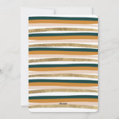 Happy Place Modern Snow Wereldbol - Kerstfoto Feestdagenkaart (Achterkant)