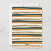 Happy Place Modern Snow Wereldbol - Kerstfoto Feestdagenkaart (Achterkant)