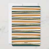 Happy Place Modern Snow Wereldbol - Kerstfoto Feestdagenkaart (Achterkant)