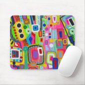 Happy Place Mousepad Muismat (Met muis)