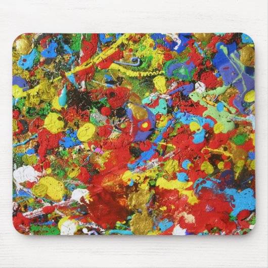 HAPPY PLACE Mousepad Muismat (Voorkant)