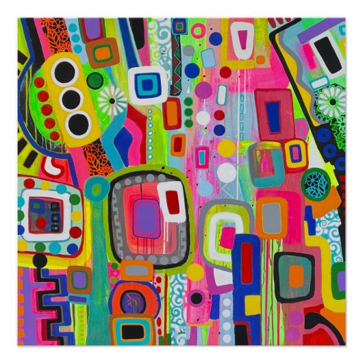 Happy Place Perfect Poster (Voorkant)