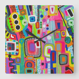 Happy Place wandklok