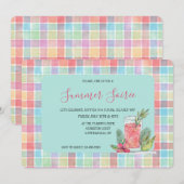 Happy Plaid Kaart (Voorkant / Achterkant)