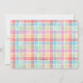 Happy Plaid Kaart (Achterkant)