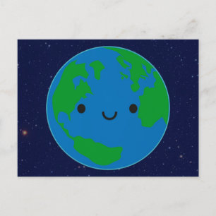 Happy Planet Earth Briefkaart