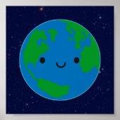 Happy Planet Earth Poster (Voorkant)