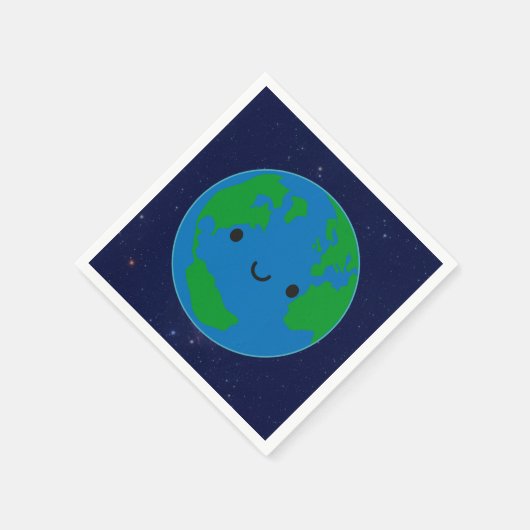 Happy Planet Earth Servetten (Hoek)