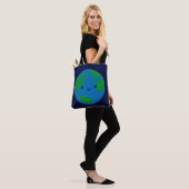 Happy Planet Earth Tote Bag (Op model)