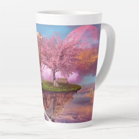 Happy Planet Latte Mok (Rechterhoek)