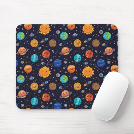 Happy Planet Mousepad Muismat (Met muis)