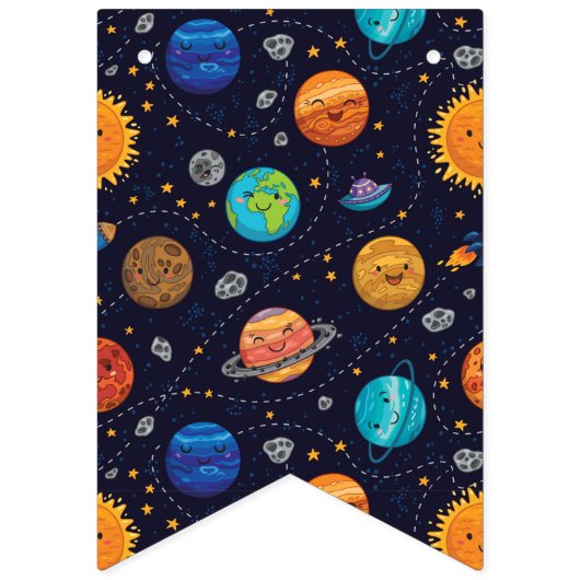 Happy Planets Banner (Tweede vlag)