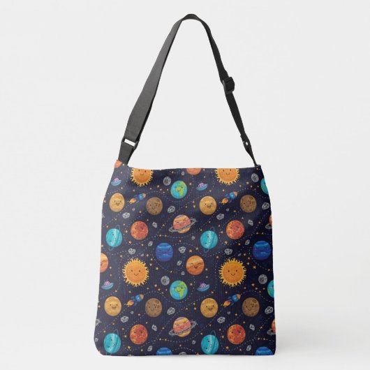 Happy Planets Cross-body tas (Achterkant)