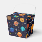 Happy Planets Favor Box Bedankdoosjes (Voorkant Zijde)