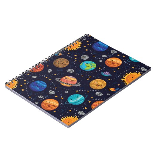 Happy Planets Foto Notitieboek (Linkerzijde)