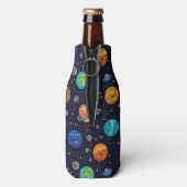 Happy Planets Gezellig Flesjeskoeler (Fles Achterkant)