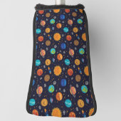 Happy Planets Golf Club Hoesje Golfheadcover (Draai 90)