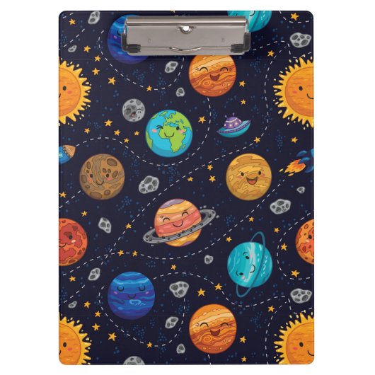 Happy Planets Klembord (Voorkant)