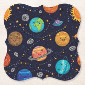 Happy Planets Onderzetters (Voorkant)